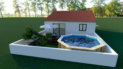 Maison - 70 m² - 3 pièces