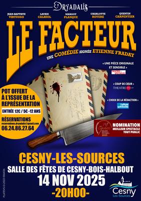 Comédie &quot;Le Facteur&quot;