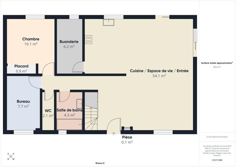 Maison - 134 m² - 6 pièces