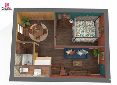 Appartement - 30 m² - 2 pièces