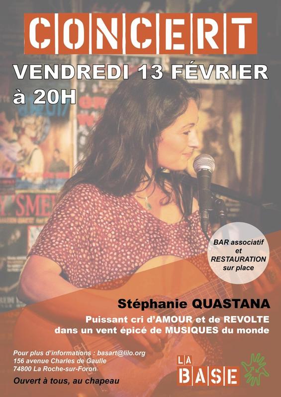 Concert Stéphanie Quastana