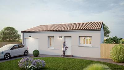 Maison - 63 m² - 4 pièces