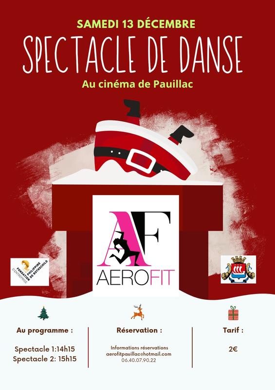 Mini spectacle de danse Noël d'Aérofit