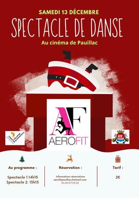 Mini spectacle de danse Noël d'Aérofit