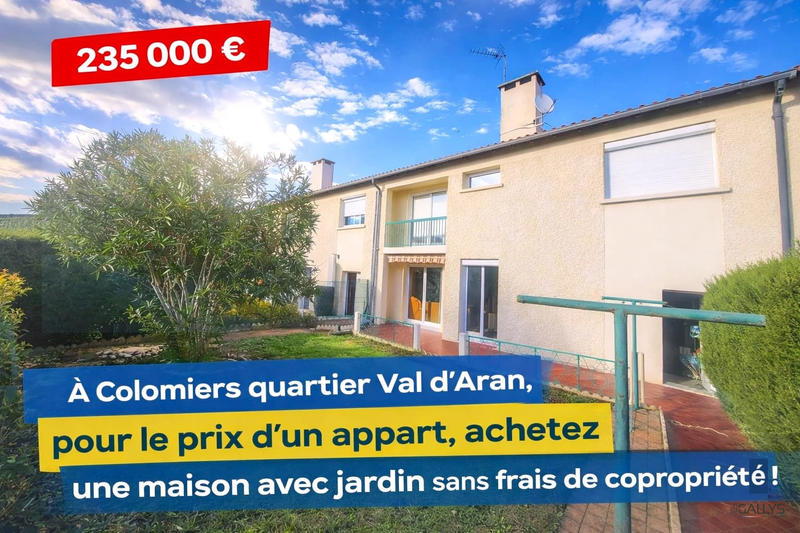 Maison - 80 m² - 5 pièces