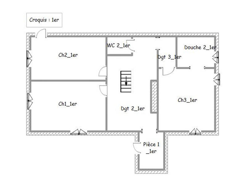 Maison - 112 m² - 5 pièces