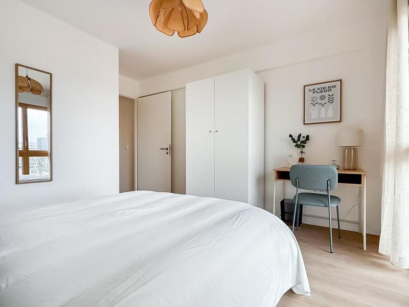 Chambre - 12 m² - 1 pièce