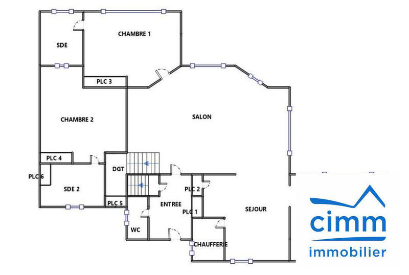Maison - 190 m² - 8 pièces