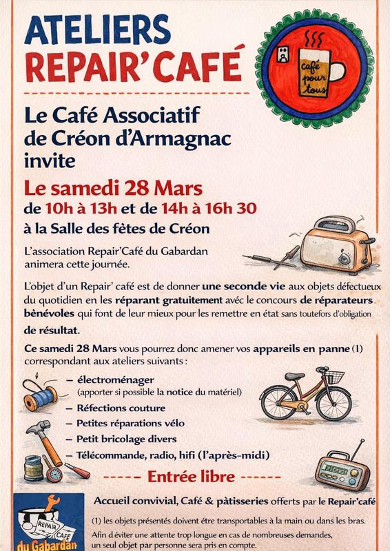 Ateliers du Repair'café