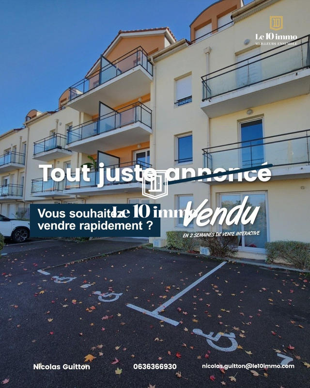 Appartement - 29 m² - 2 pièces