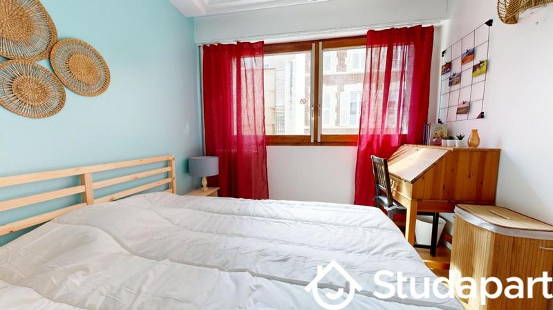 Chambre - 12 m² - 1 pièce