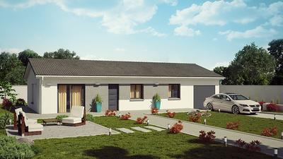 Maison - 95 m² - 4 pièces