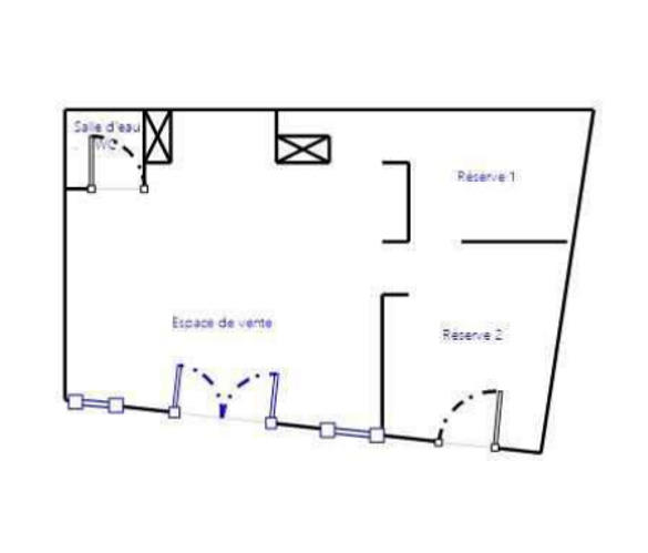 Fonds de commerce - 57 m²