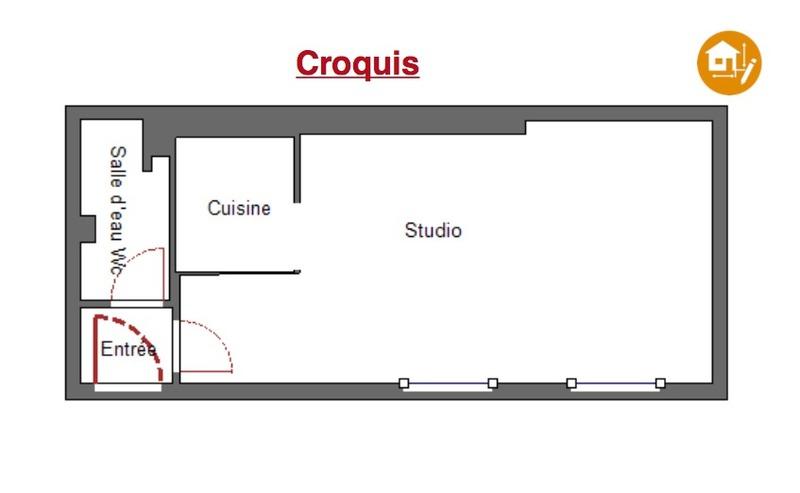 Appartement - 28 m² - 1 pièce