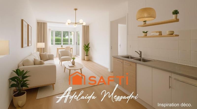 Appartement - 46 m² - 2 pièces