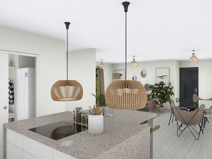 Maison - 92 m² - 4 pièces