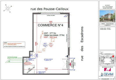Local commercial - 68 m²