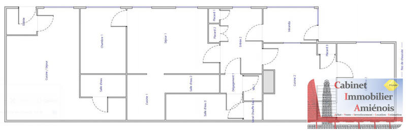 Immeuble - 160 m² - 7 pièces