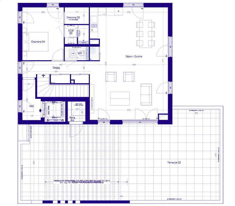 Appartement - 145 m² - 5 pièces