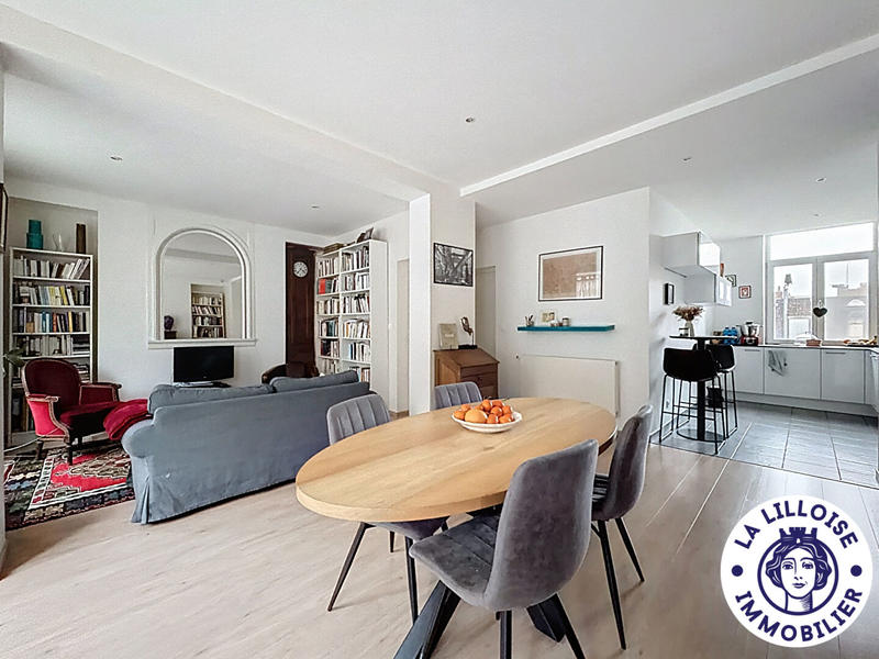 Appartement - 90 m² - 3 pièces