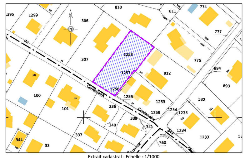 Terrain constructible - 484 m²