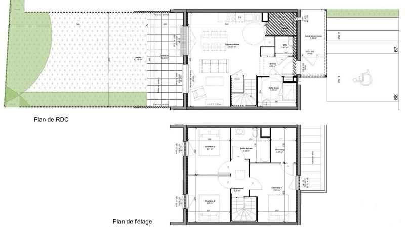 Maison - 87 m² - 4 pièces