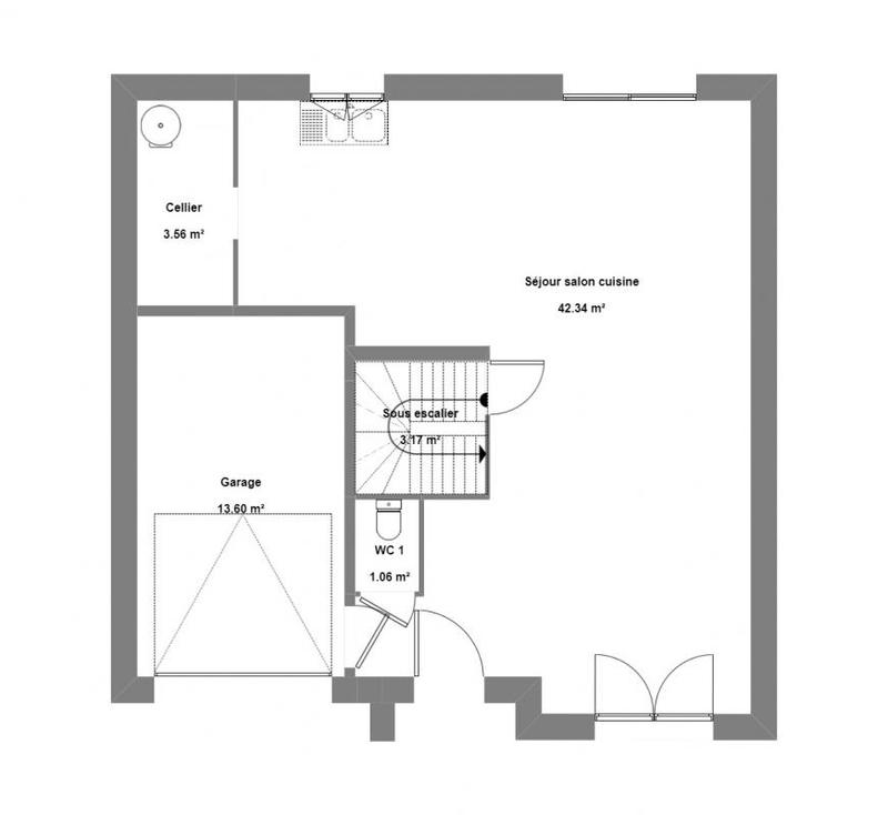 Maison - 103 m² - 4 pièces