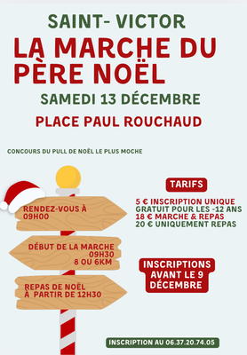 La marche du père noël