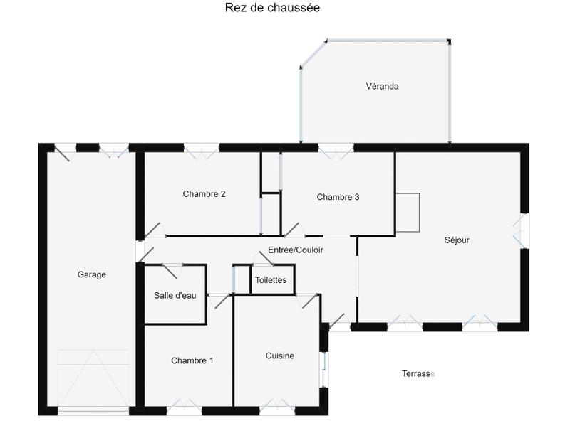 Maison - 87 m² - 4 pièces