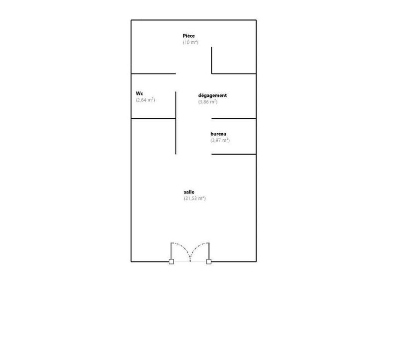 Local commercial - 46 m²