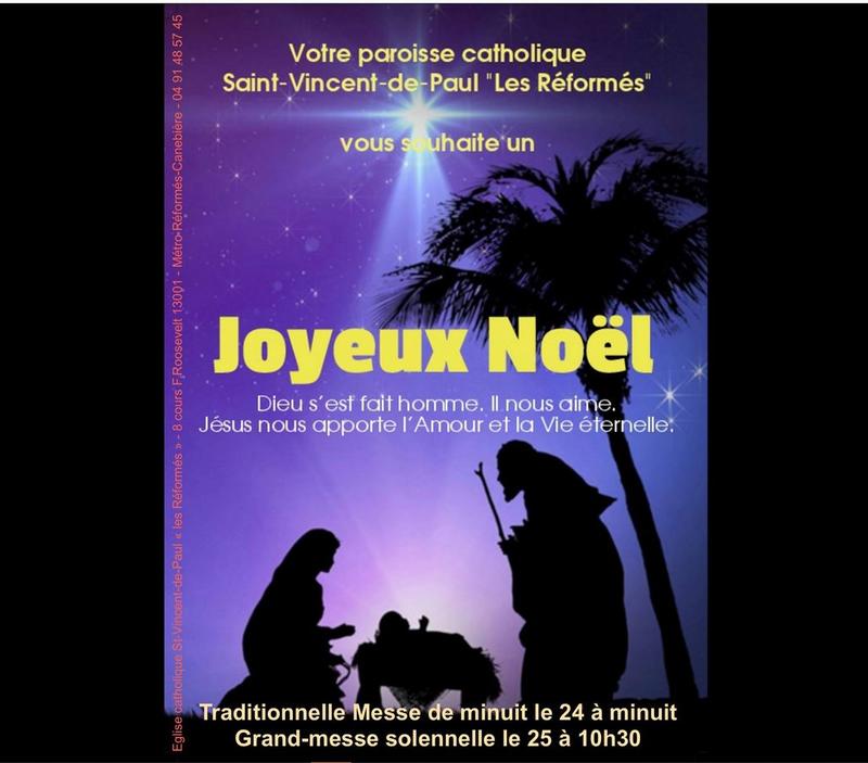 La crèche de Noël aux Réformés