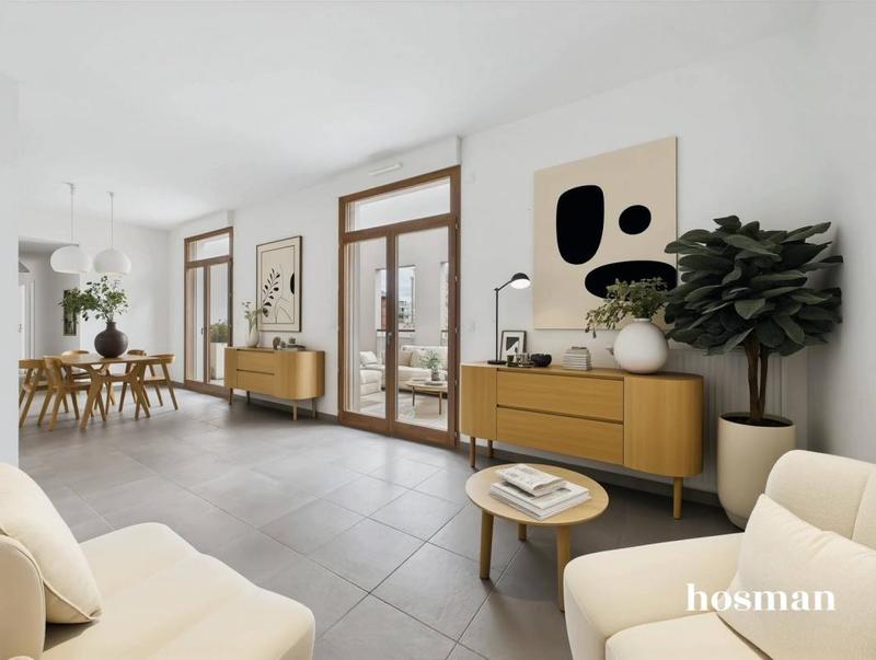 Appartement - 100 m² - 3 pièces