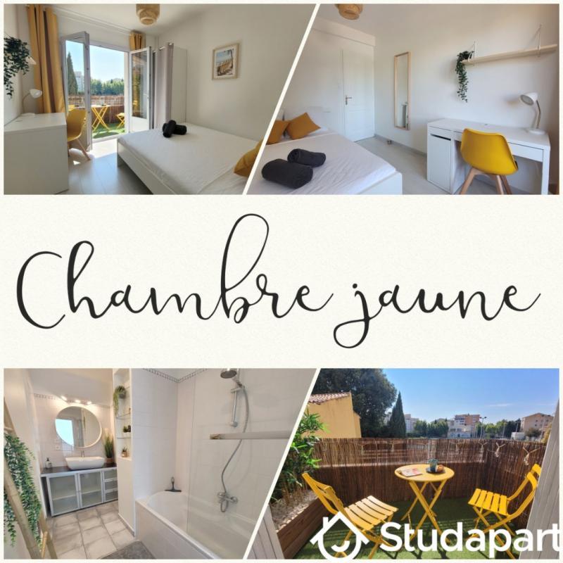 Chambre - 9 m² - 1 pièce