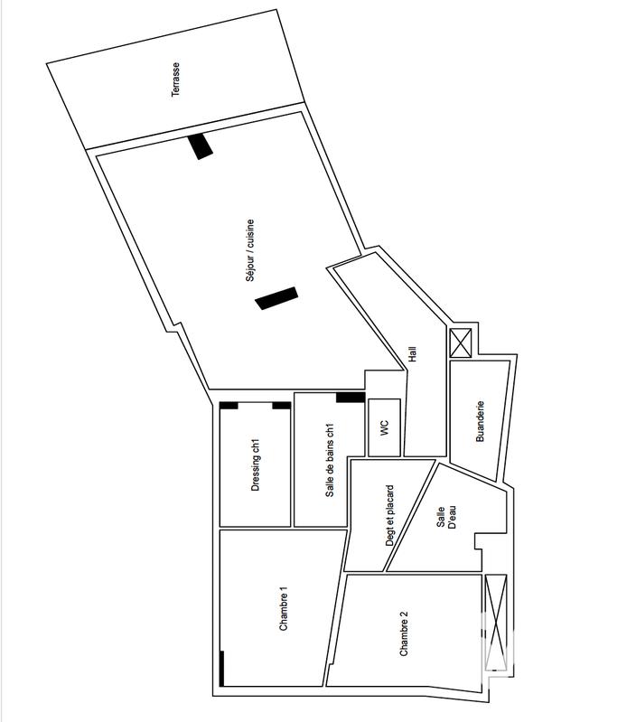 Appartement - 135 m² - 4 pièces