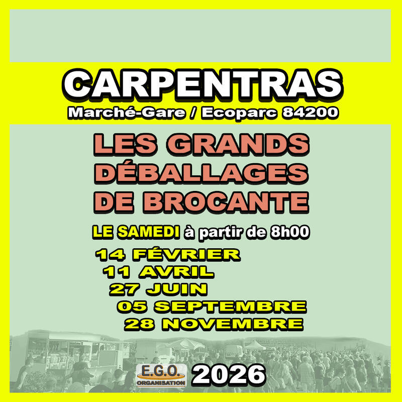 Grand déballage de brocante