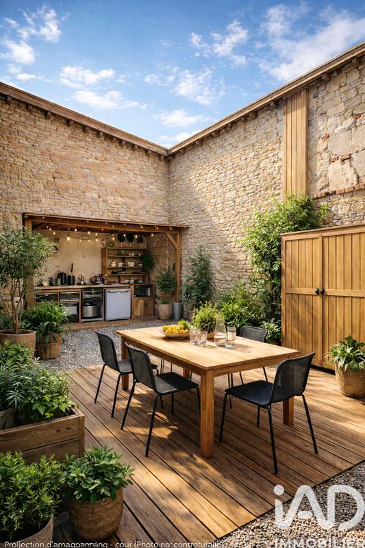 Maison - 84 m² - 3 pièces