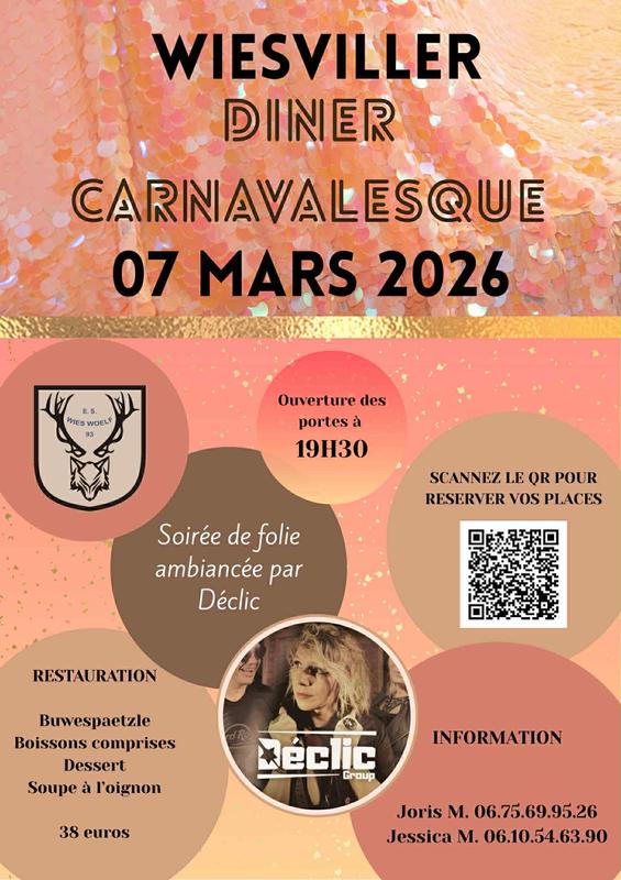 Dîner Carnavalesque