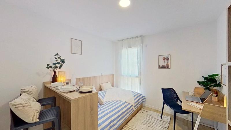 Studio - 17 m² - 1 pièce