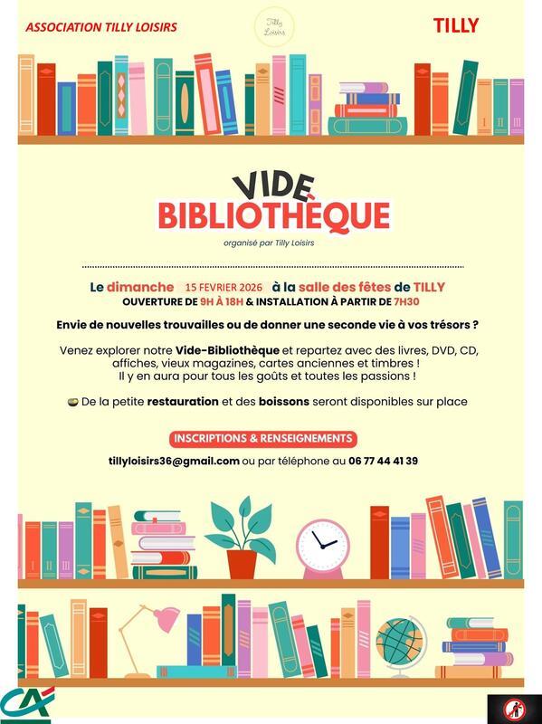 Vide bibliotheque