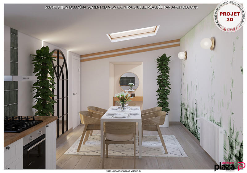 Appartement - 59 m² - 3 pièces