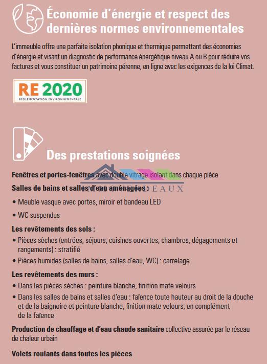 Appartement - 56 m² - 3 pièces