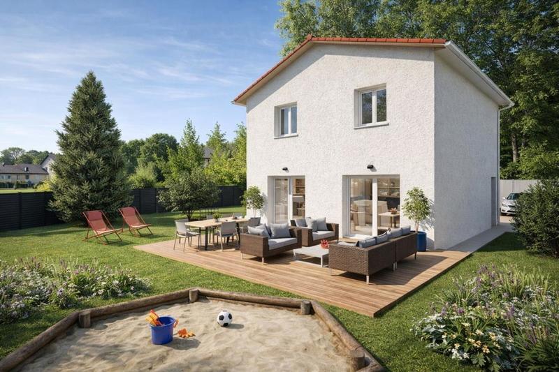 Maison - 96 m² - 4 pièces