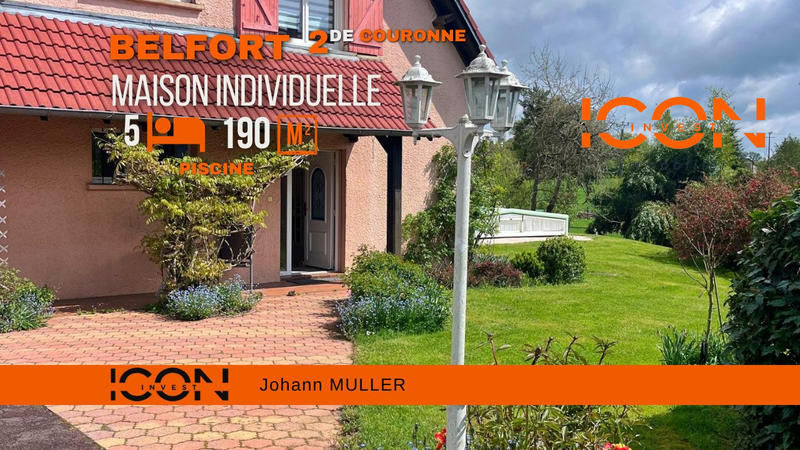 Maison - 190 m² - 8 pièces