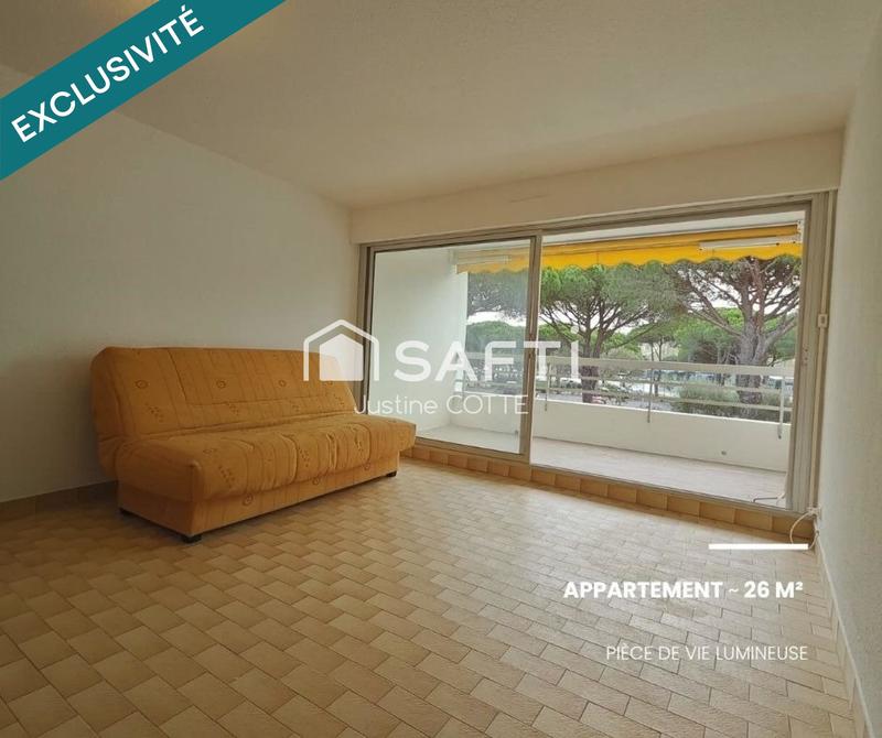 Appartement - 26 m² - 2 pièces