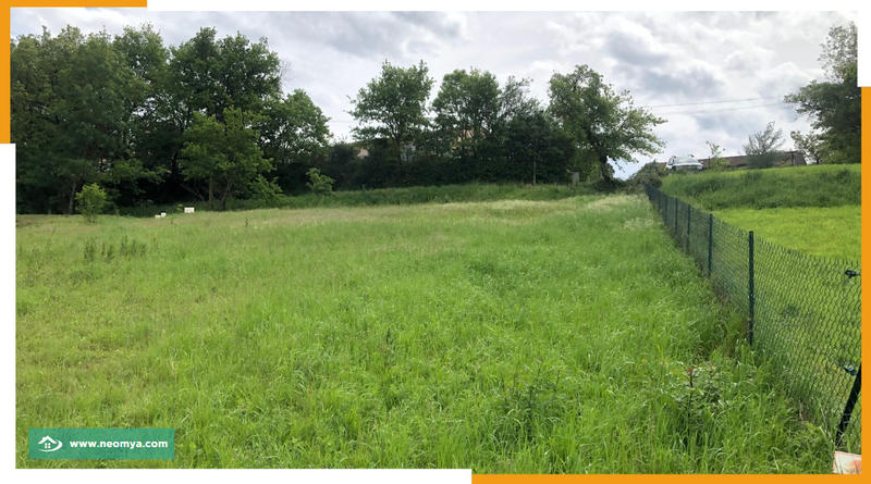 Terrain constructible - 934 m²