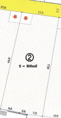 Terrain - 816 m²