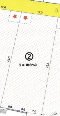 Terrain - 816 m²