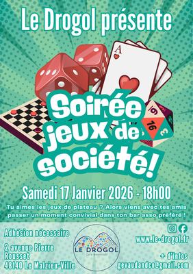 Soirée Jeux de Société