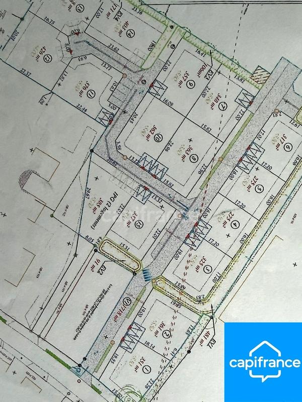 Terrain constructible - 325 m²