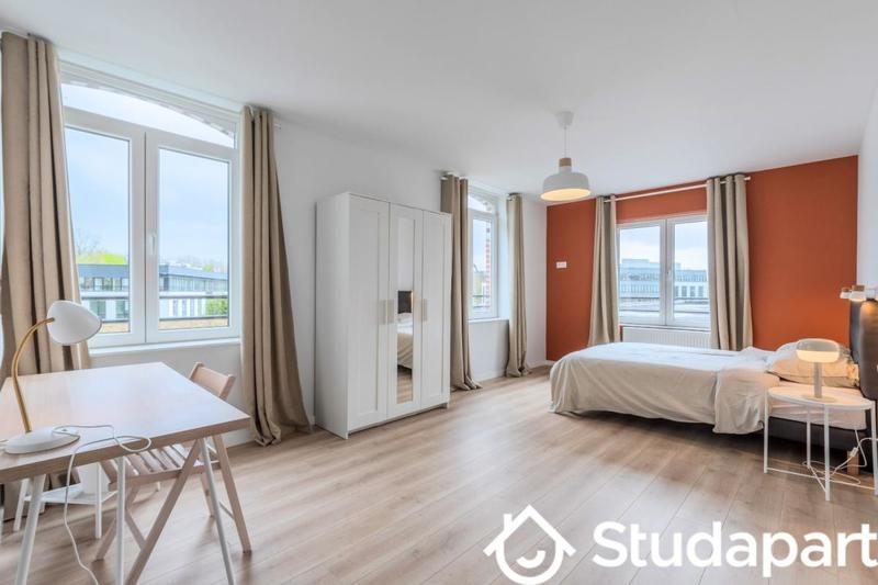 Chambre - 20 m² - 1 pièce